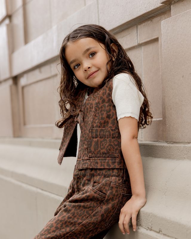 UTILITY VEST || LEOPARD