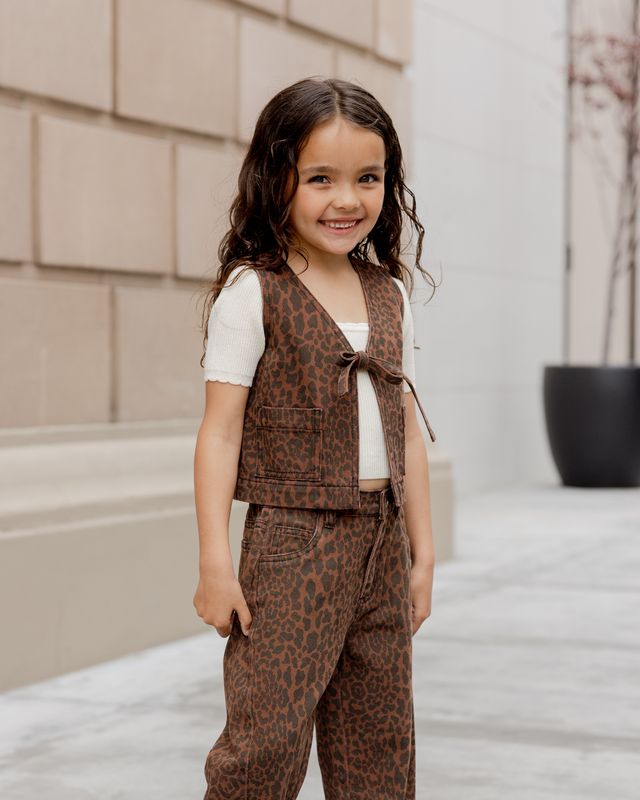 BARREL PANT || LEOPARD