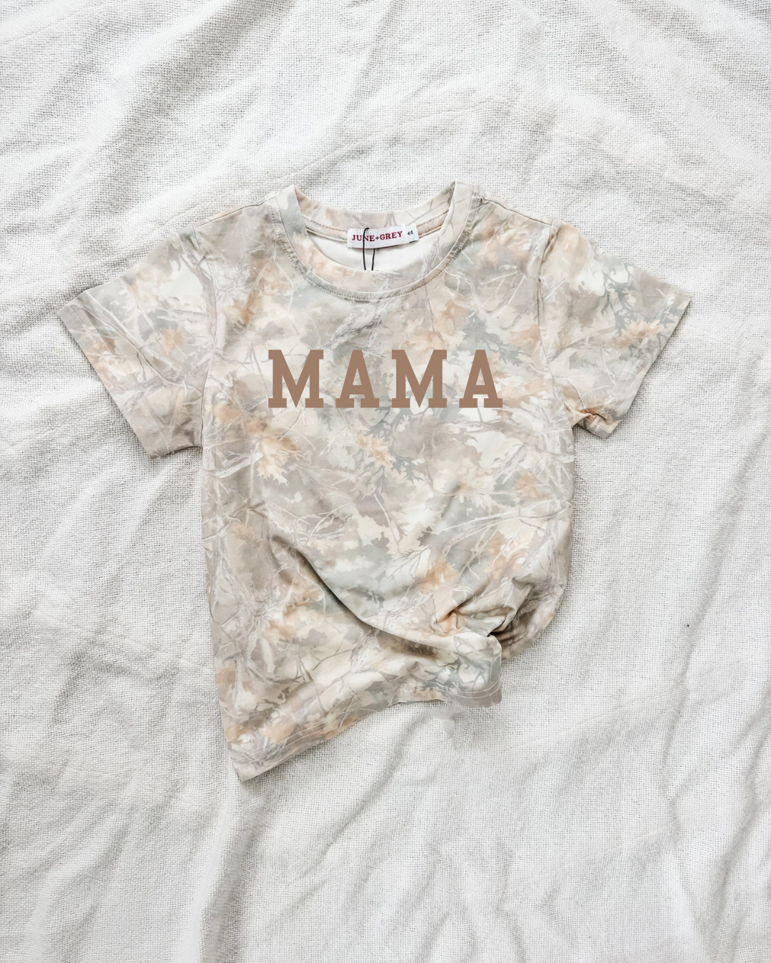 MAMA light camo tee