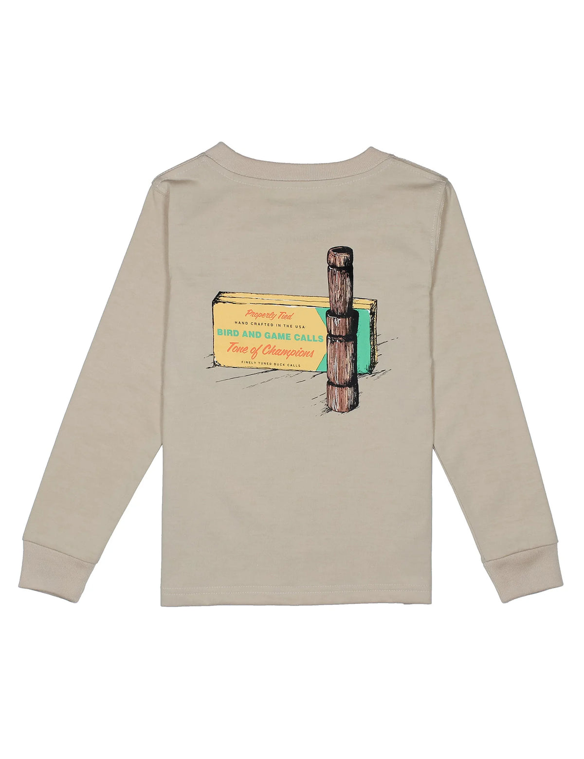 Boys Game Call LS Linen Tee
