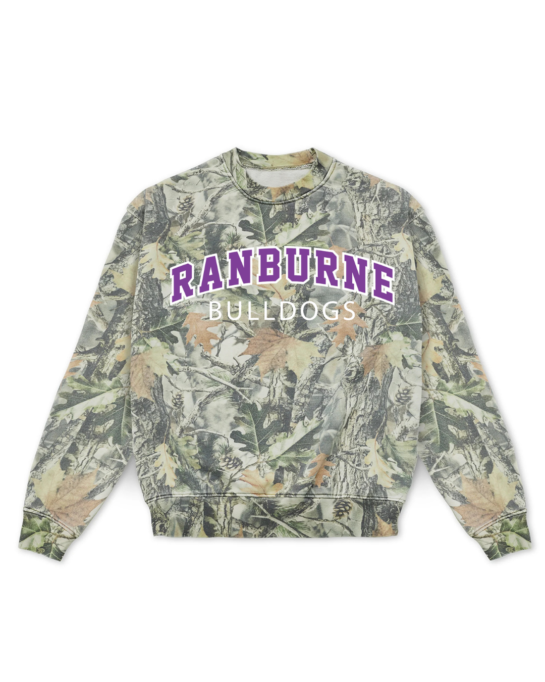 RANBURNE camo sweatshirt