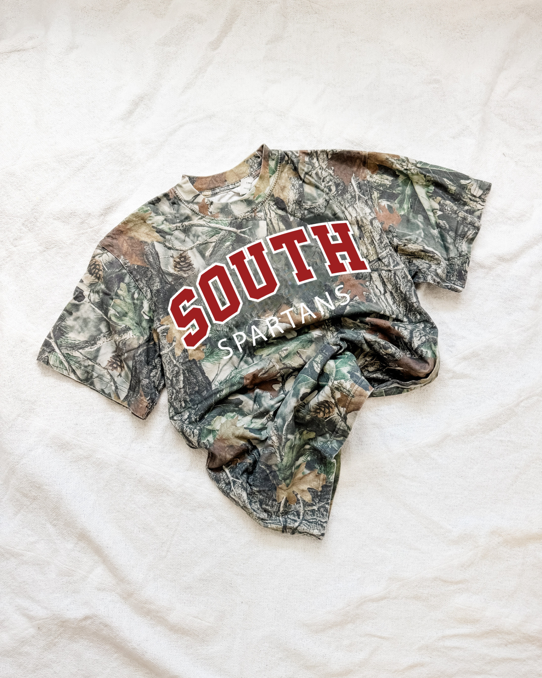 SOUTH / SPARTANS camo tee (Copy)