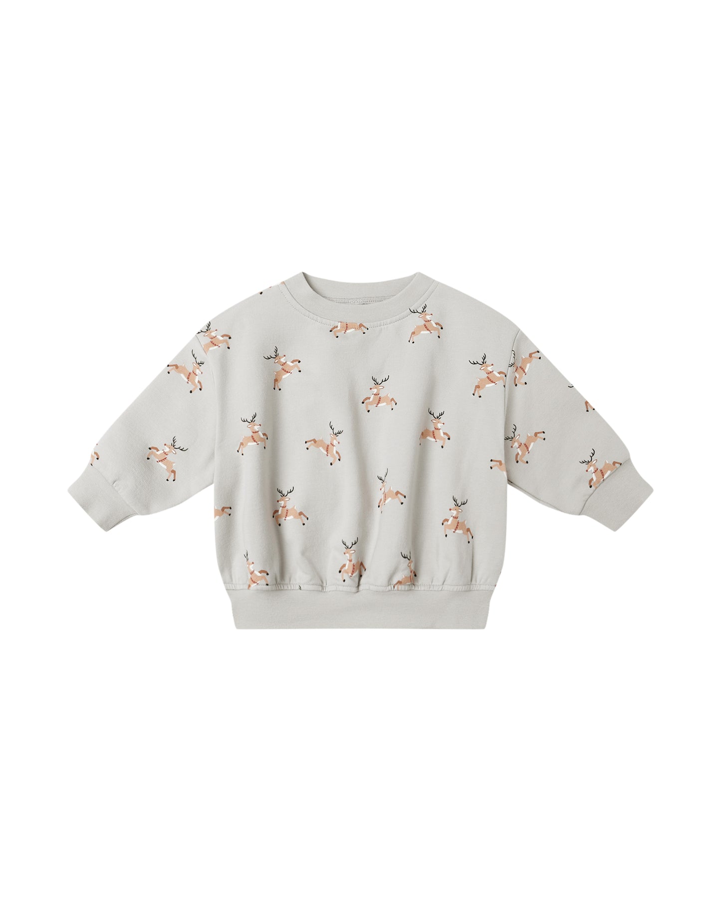 RELAXED FLEECE SWEATSHIRT || REINDEER