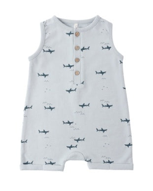DAVIS ROMPER SHARKS