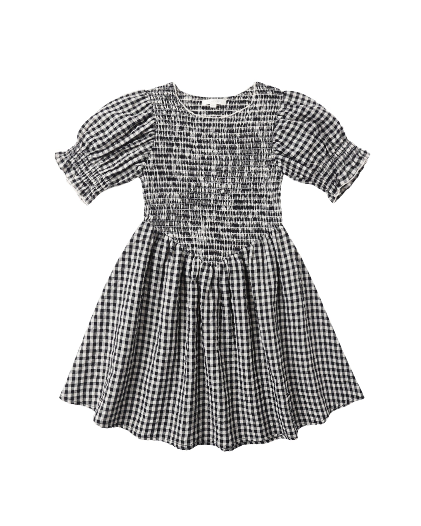 LOUISE DRESS BLACK CHECK
