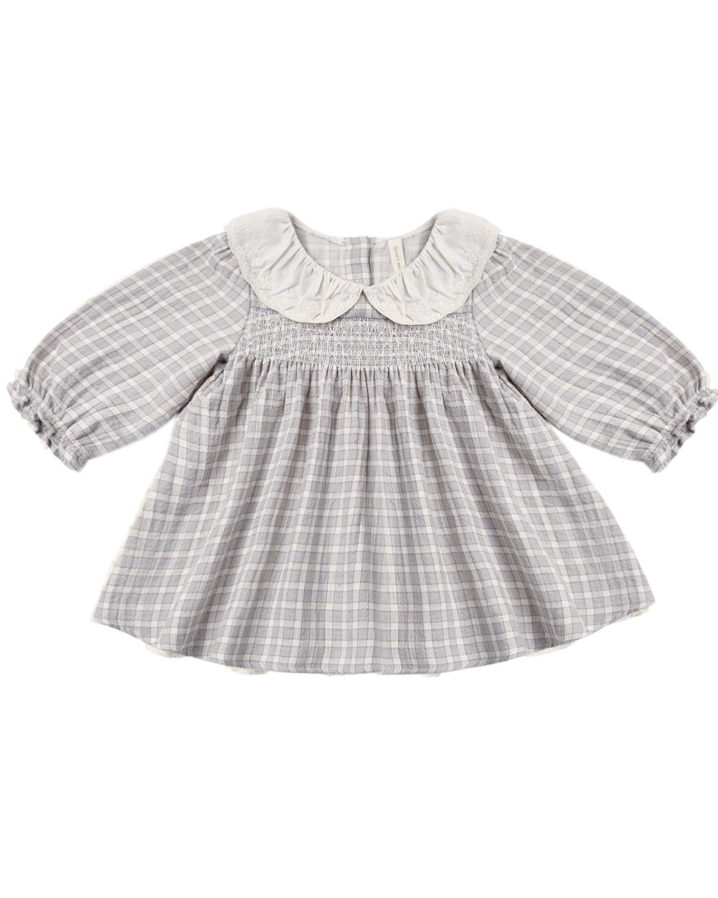CALLIE DRESS BLUE GINGHAM