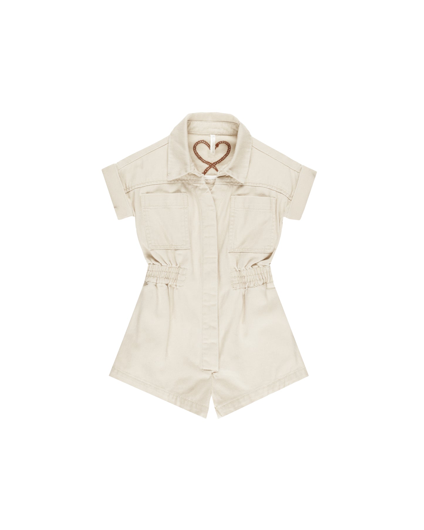 UTILITY ROMPER || NATURAL