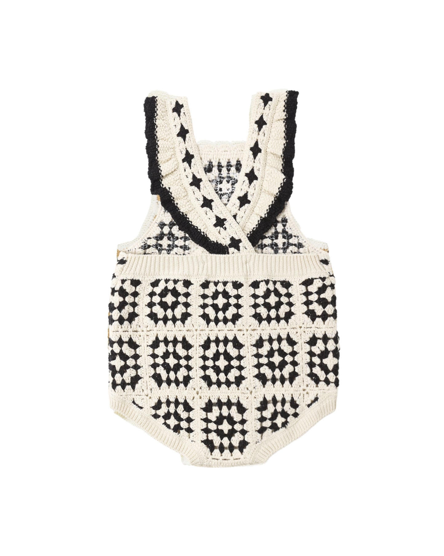 CROCHET ROMPER ABSTRACT