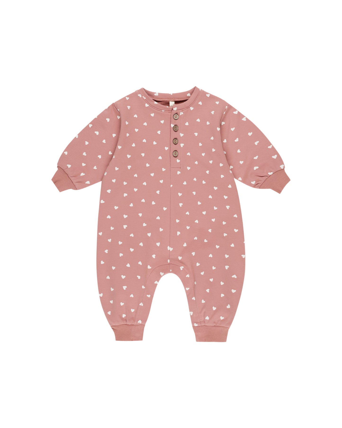 RELAXED JUMPSUIT || LIPSTICK HEARTS