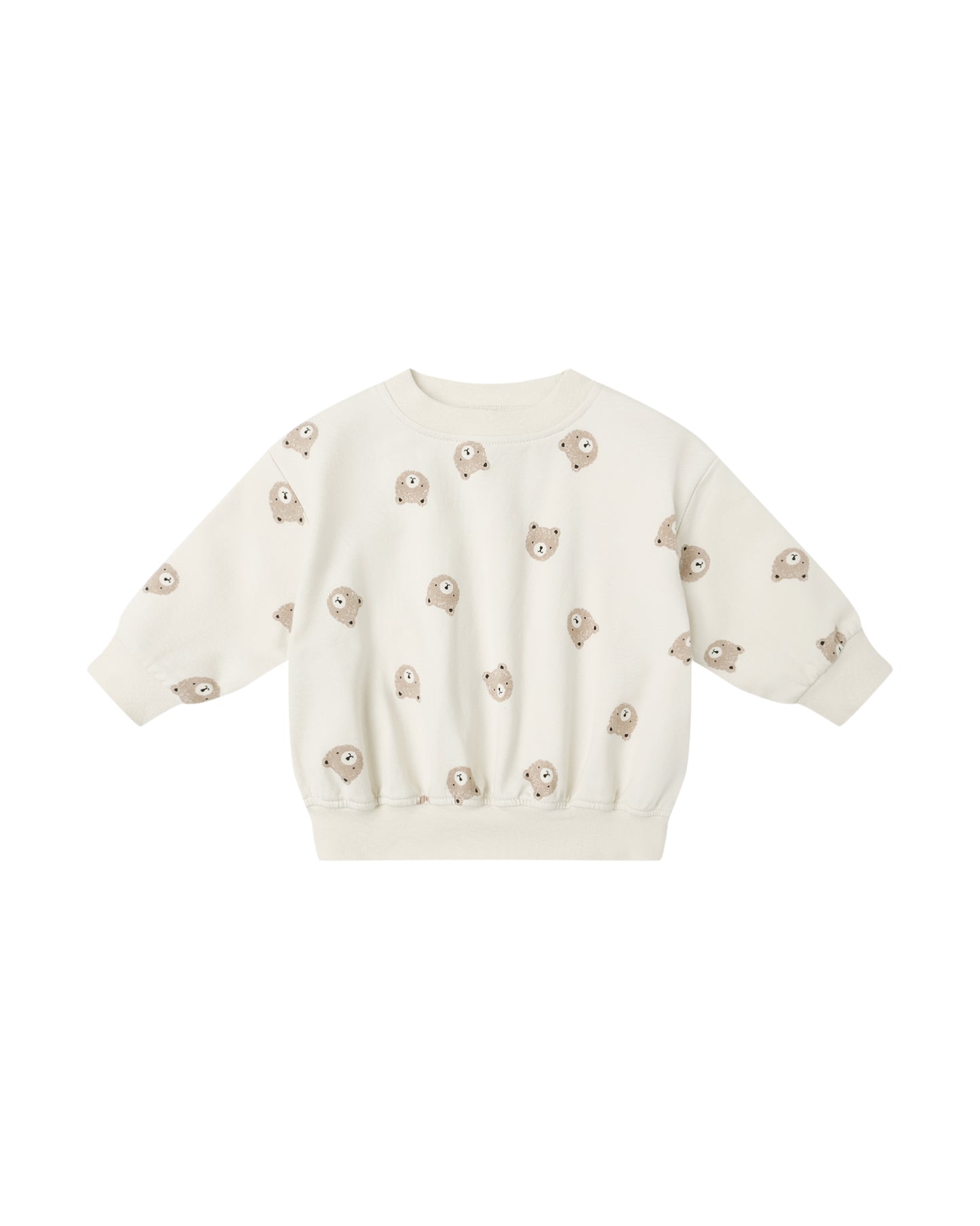 RELAXED SWEATSHIRT || BROWN BEAR
