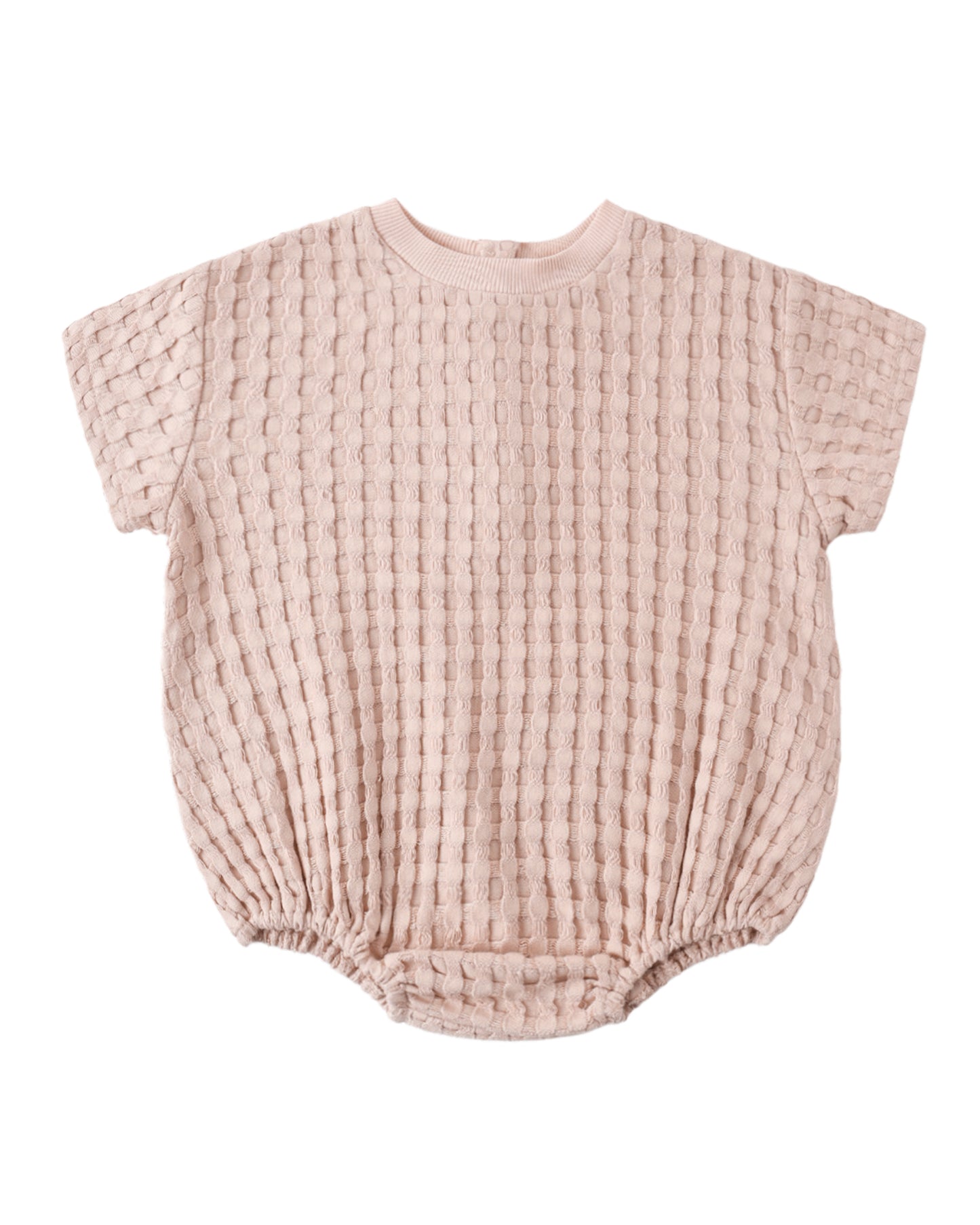 Relaxed Blush Bubble Romper