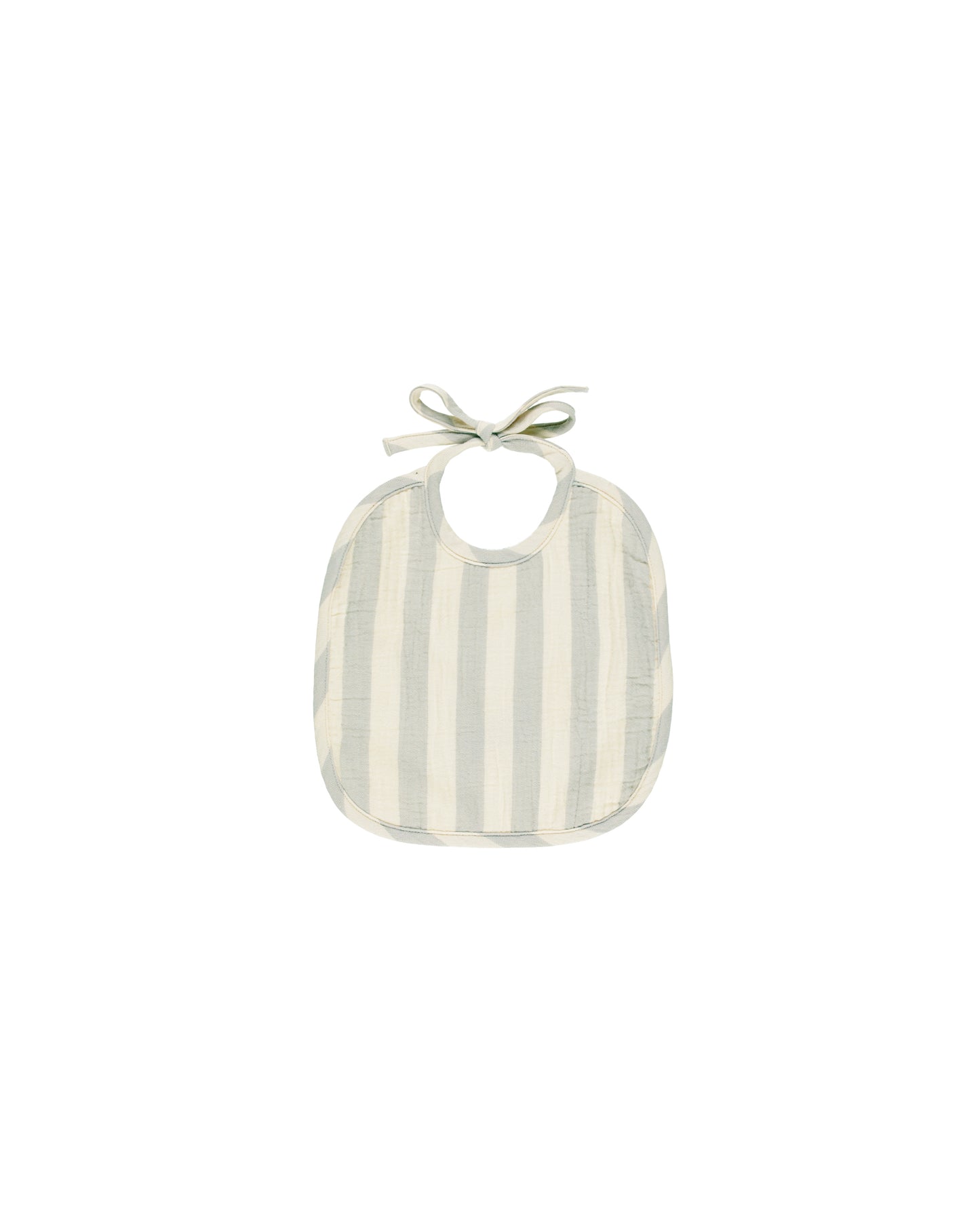 WOVEN TIE BIB || SKY STRIPE