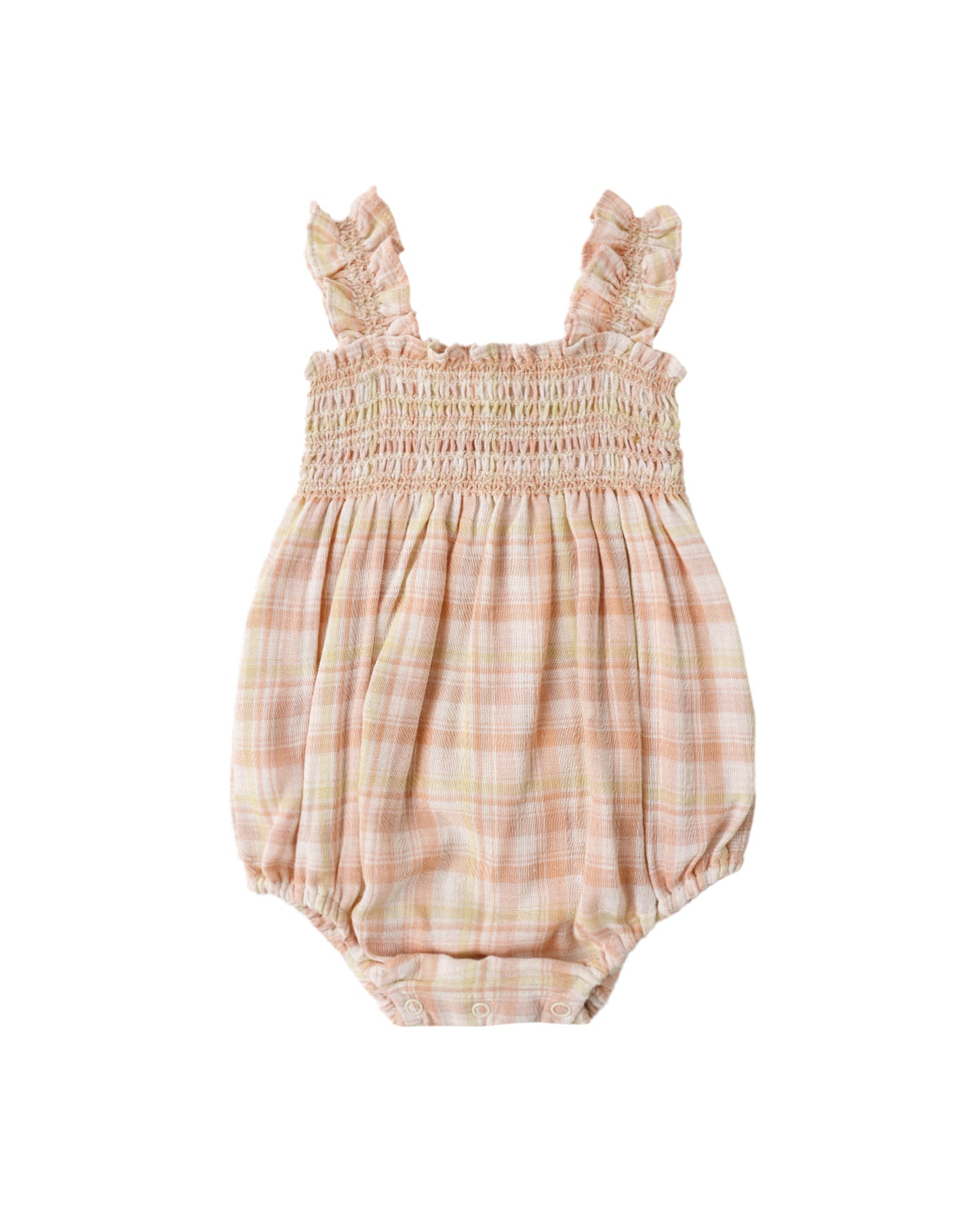 JULIA ROMPER SUMMER PLAID