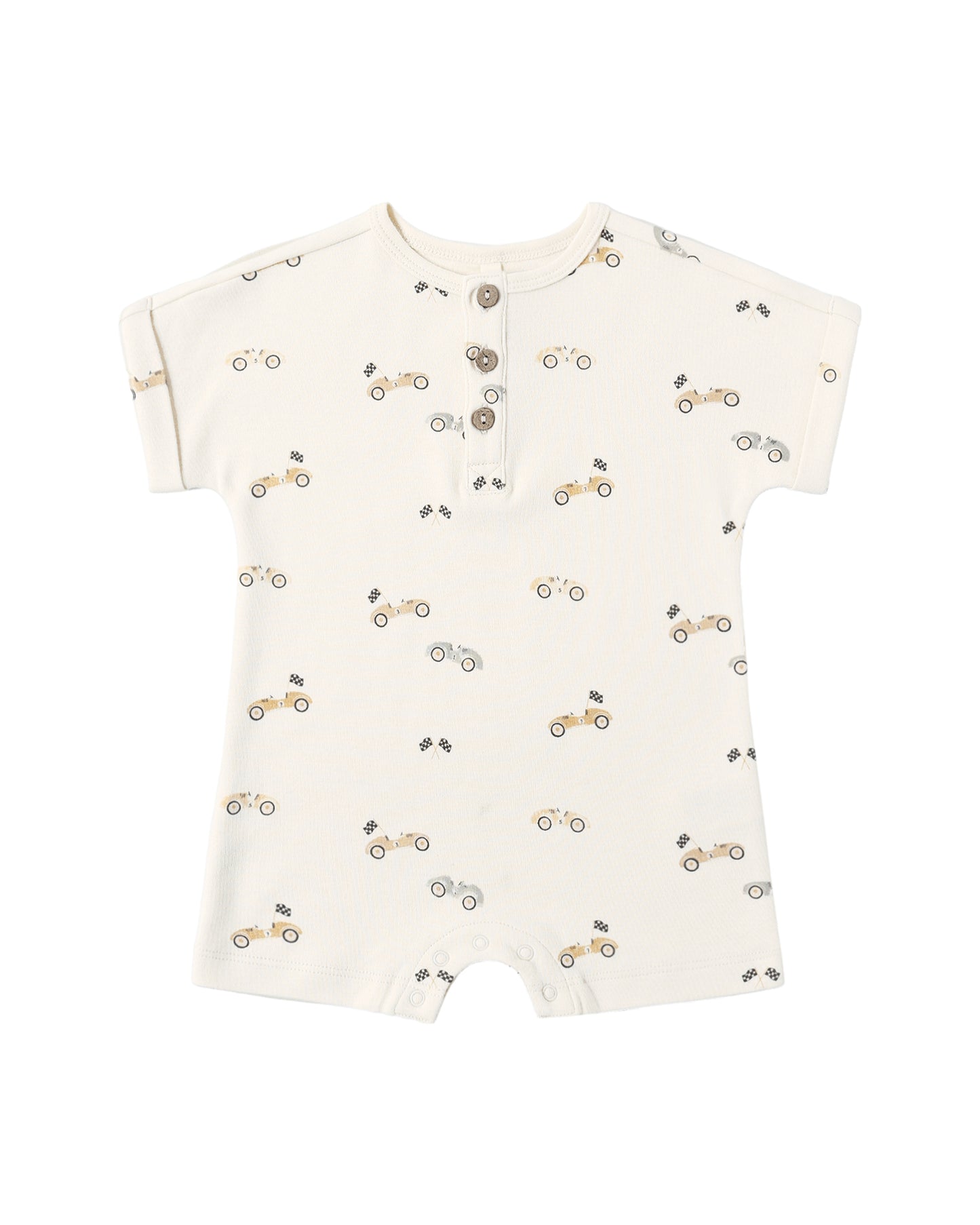 SHORT SLEEVE ONE-PIECE RACE CAR