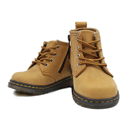 Piper Finn brown combat boot