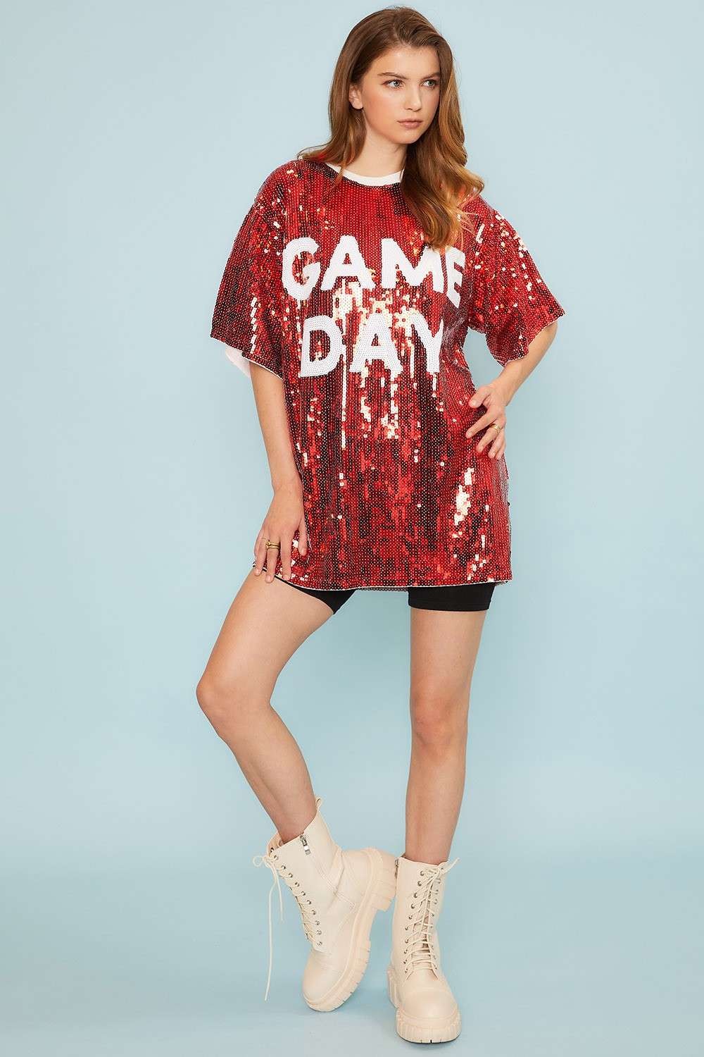 gameday dresses GAME DAY sequin dress – Juneandgrey