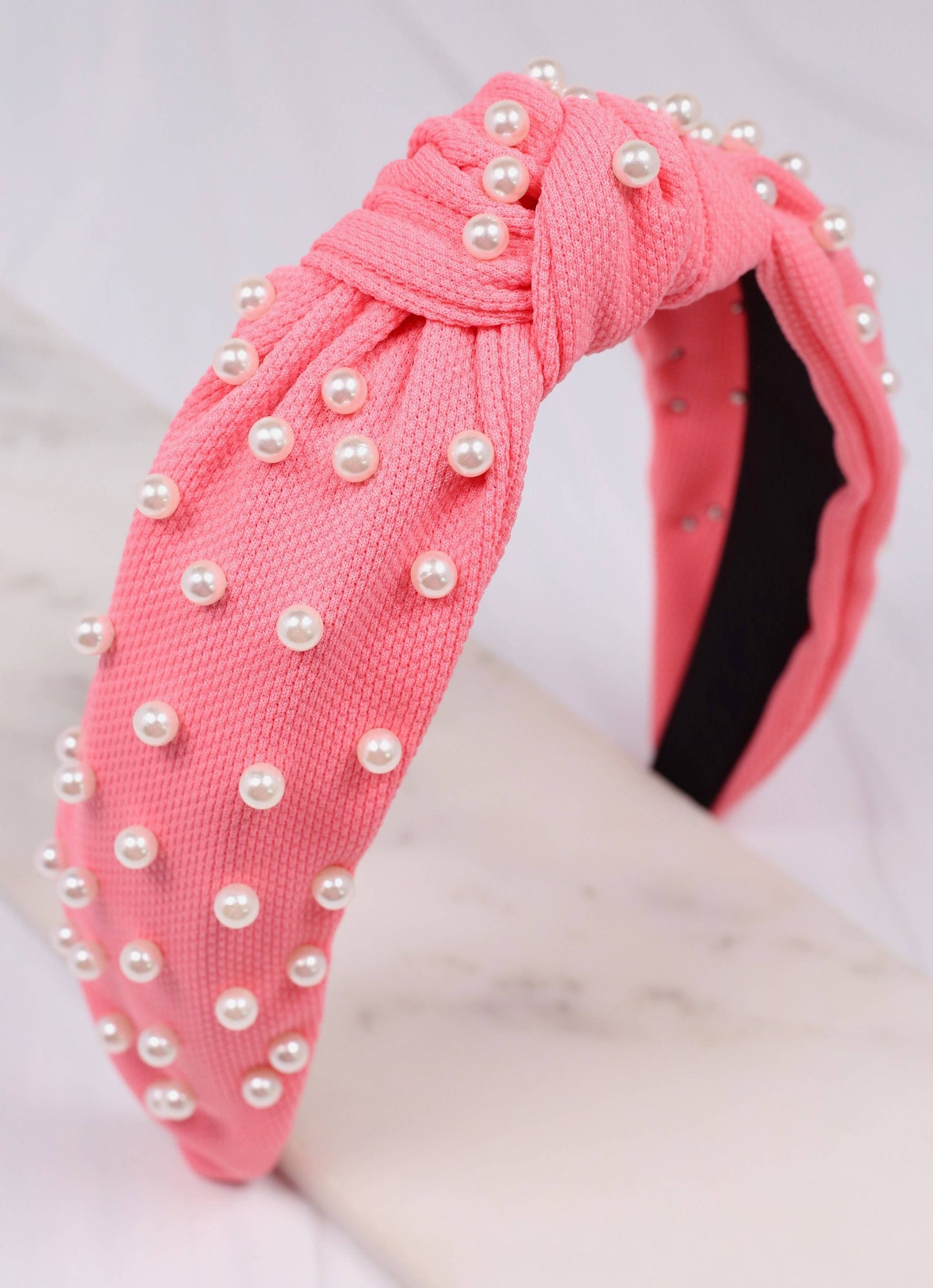 Warren Pearl Studded Headband PINK