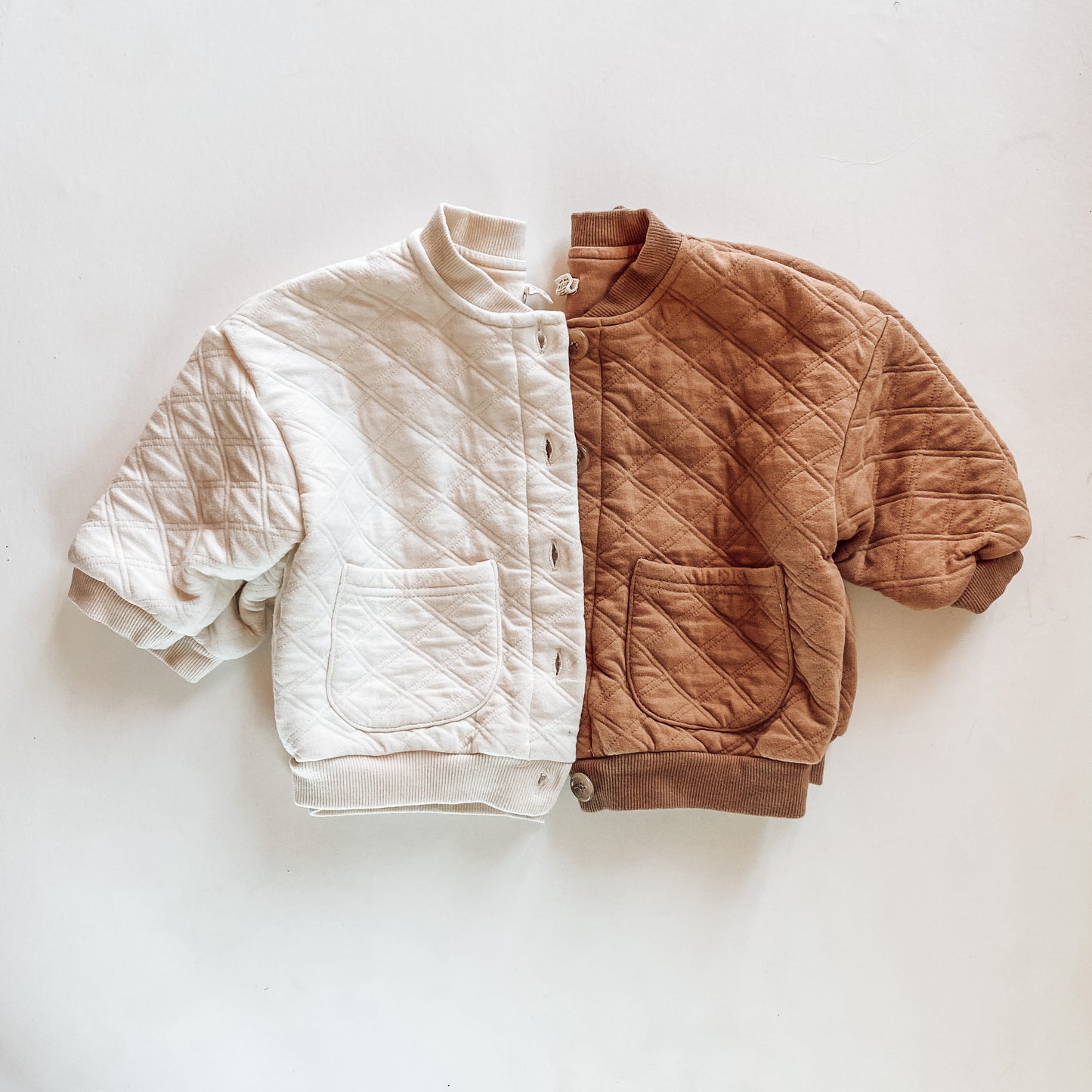 soft quilted jacket