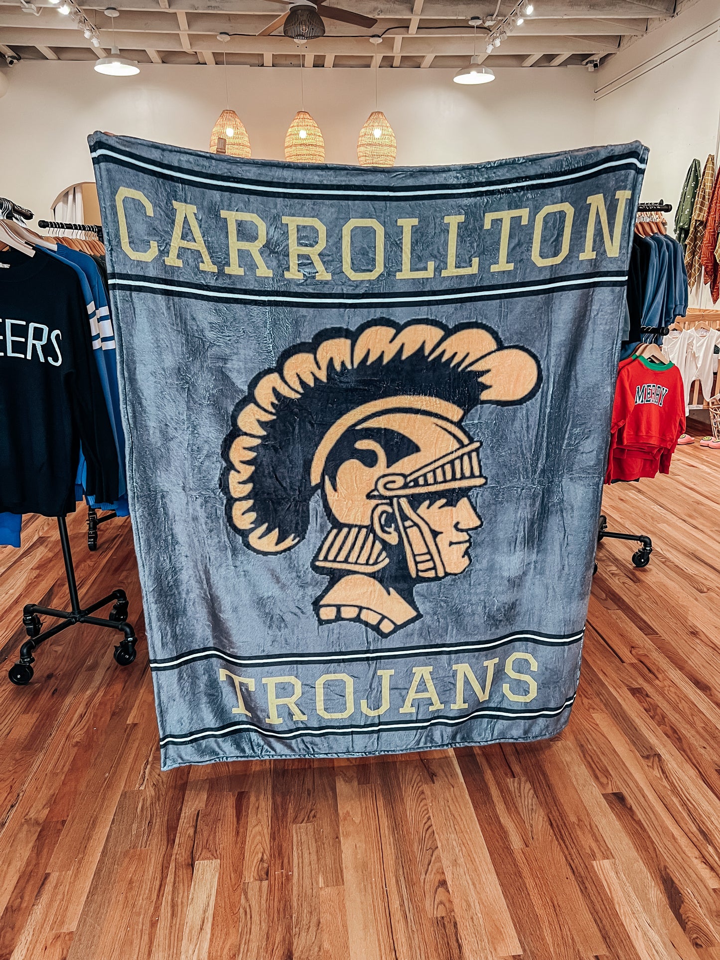 TROJANS blanket