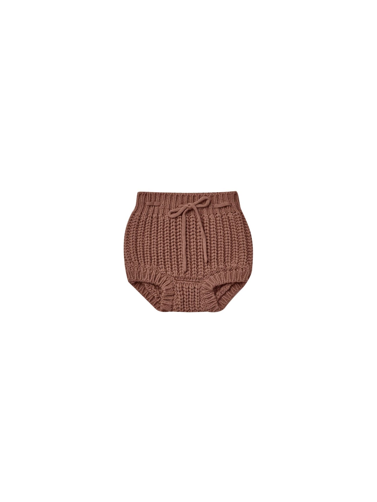 KNIT TIE BLOOMER | PECAN