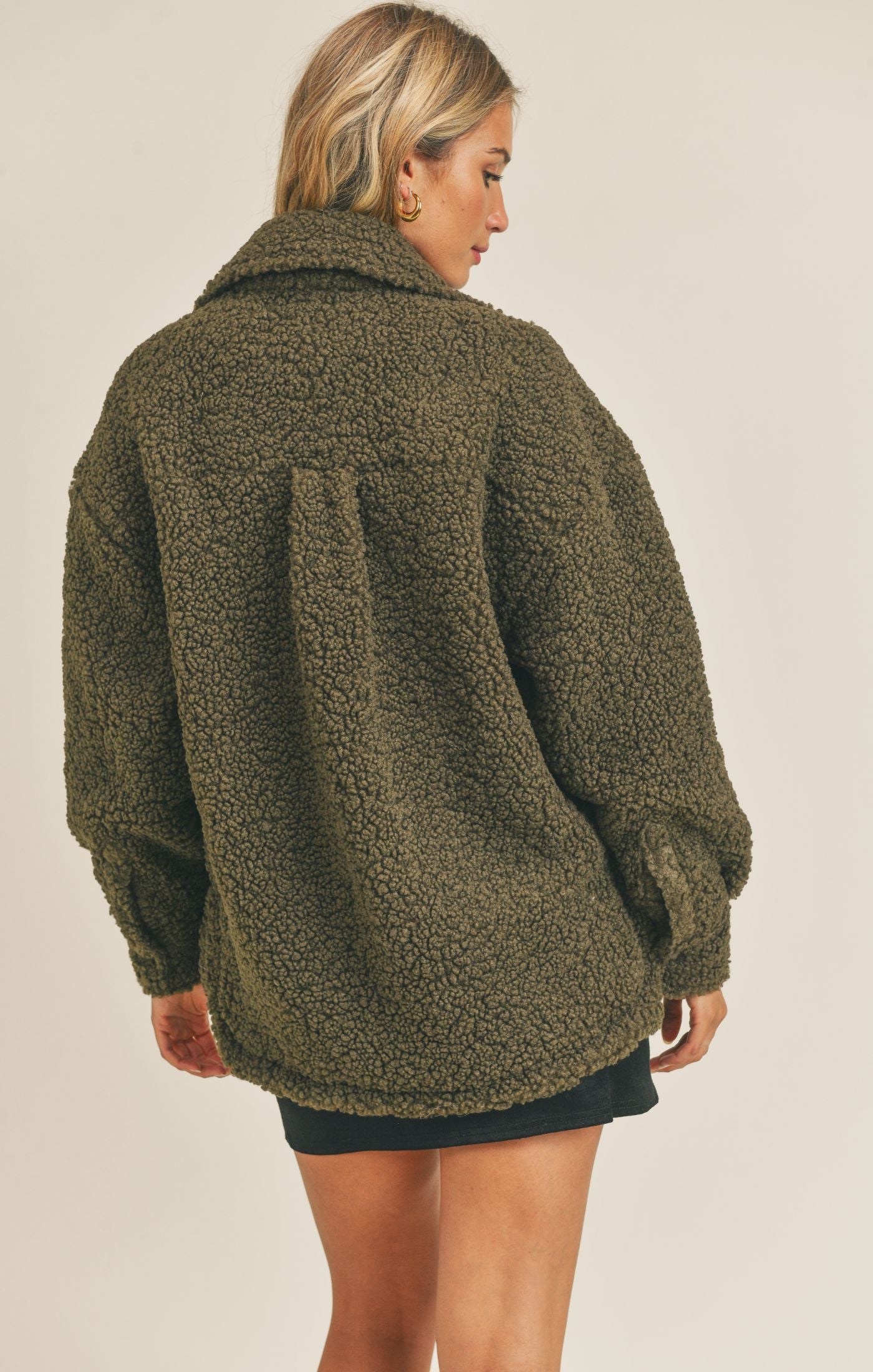 Teddy Jacket Olive