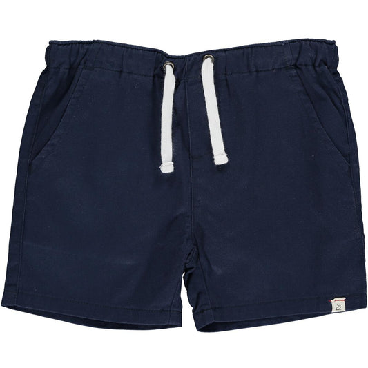 NAVY HUGO TWILL SHORTS / Me & Henry