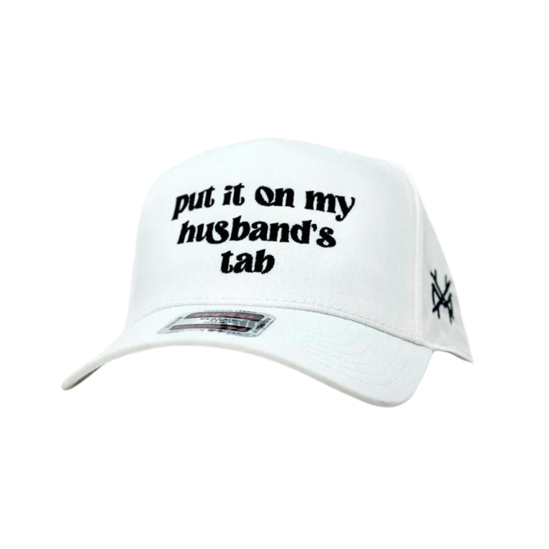Put it on my Husband's Tab Trucker Hat