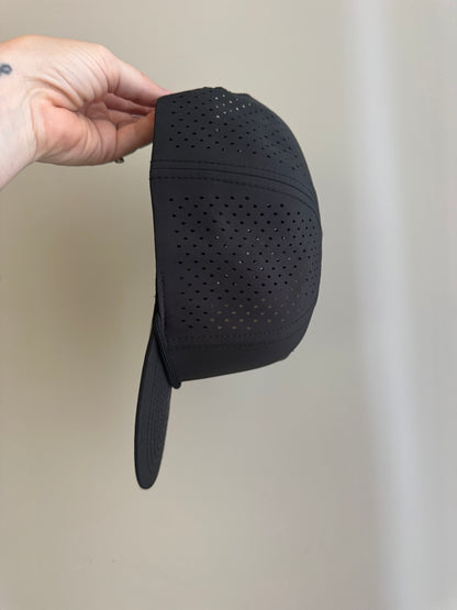 black out rope hat blank
