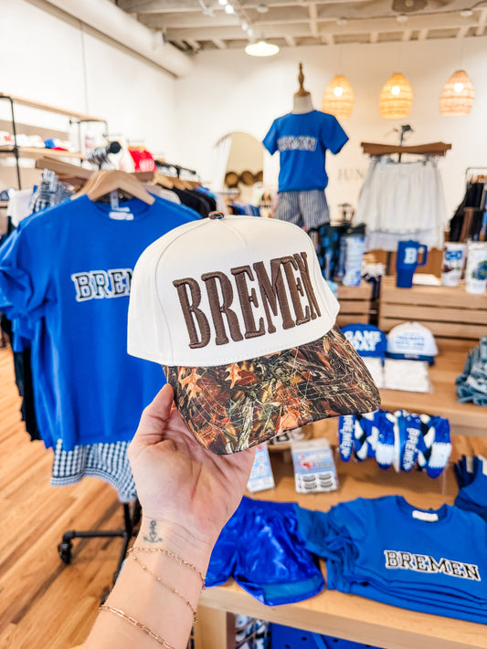 BREMEN camo bill hat