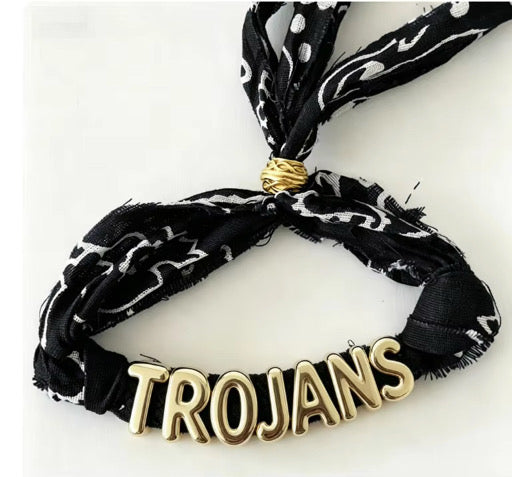 Trojans Bandana Bracelet