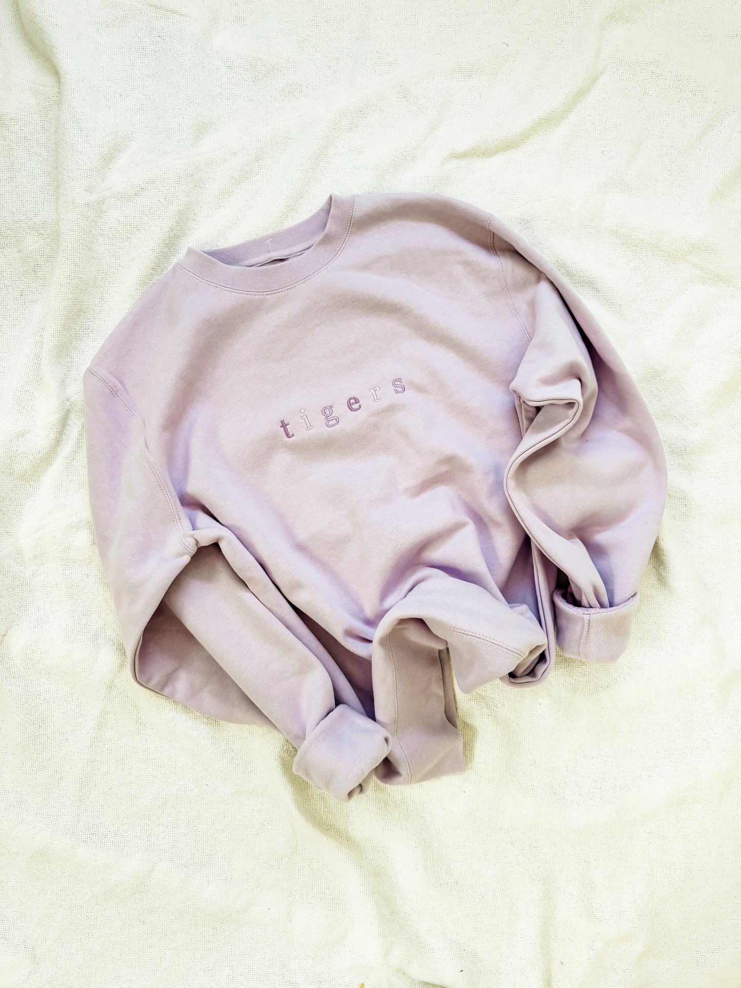 Tigers Embroidered Sweatshirt