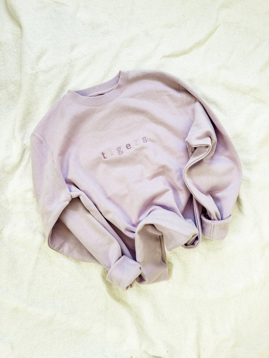 Tigers Embroidered Sweatshirt