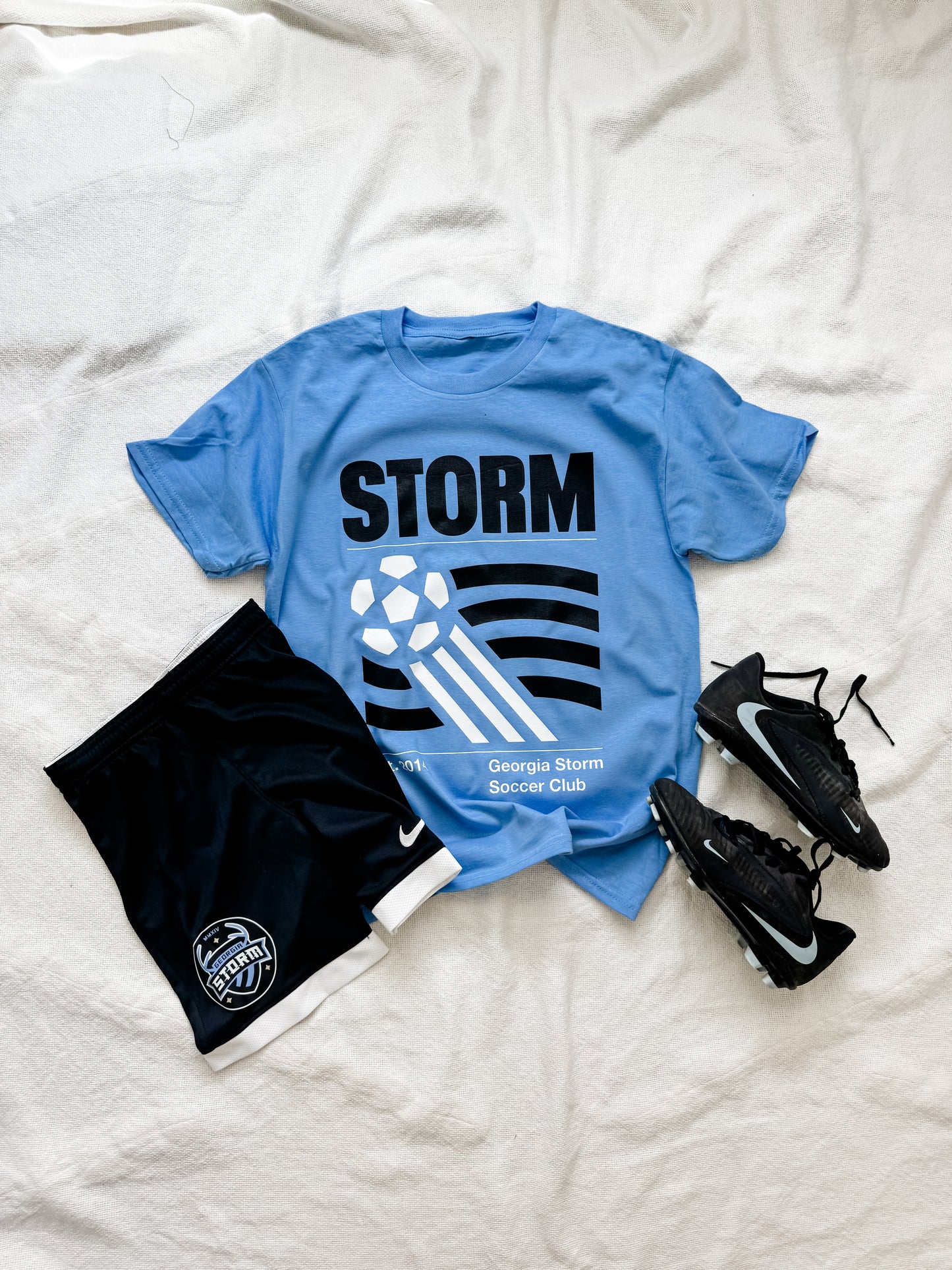 STORM CLUB tee (columbia blue)