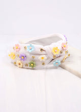 Load image into Gallery viewer, Burdett Flower Headband WHITE MULTI