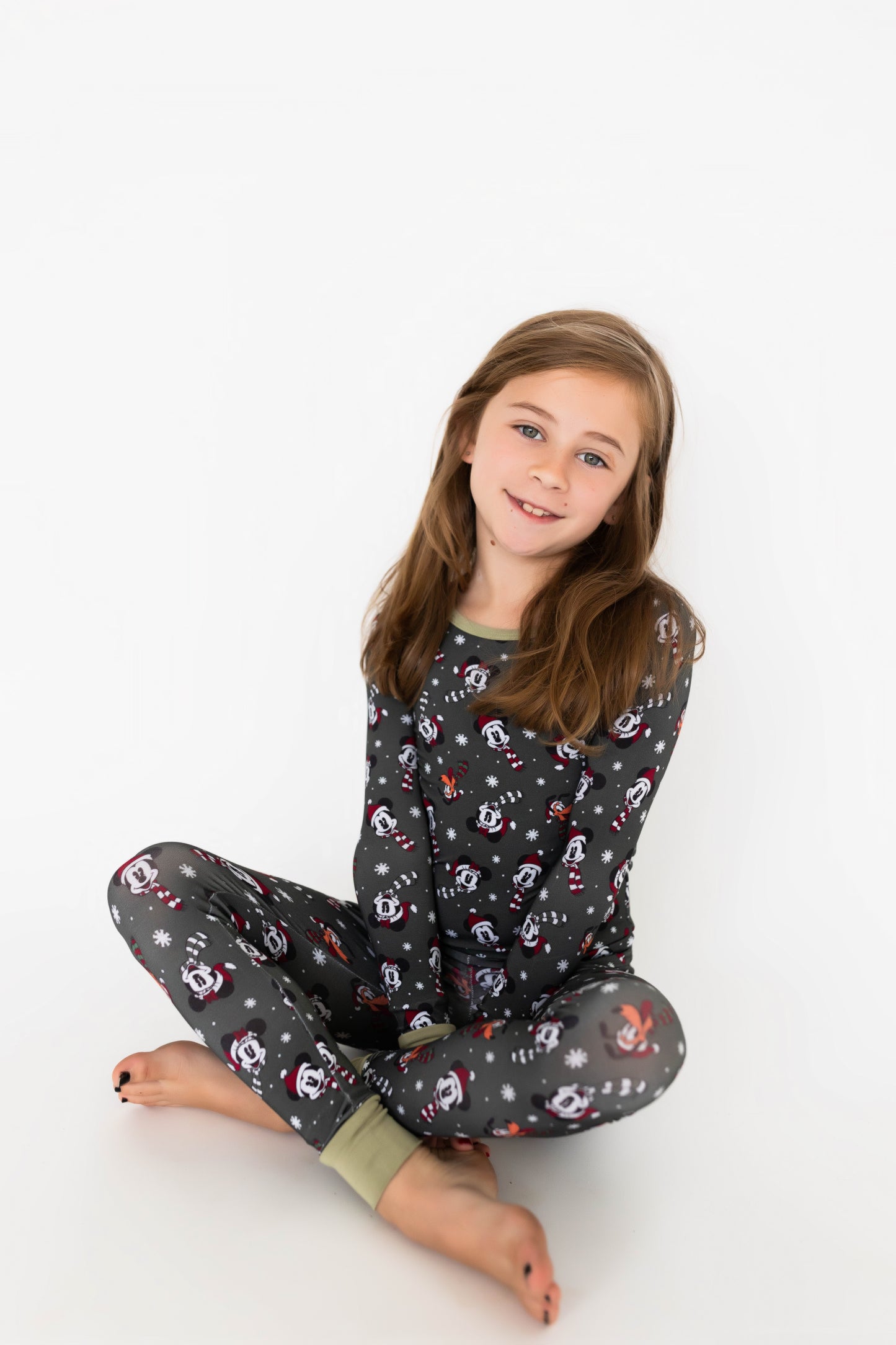 GREEN CHRISTMAS MAGIC 2 piece bamboo pajamas (PREORDER)