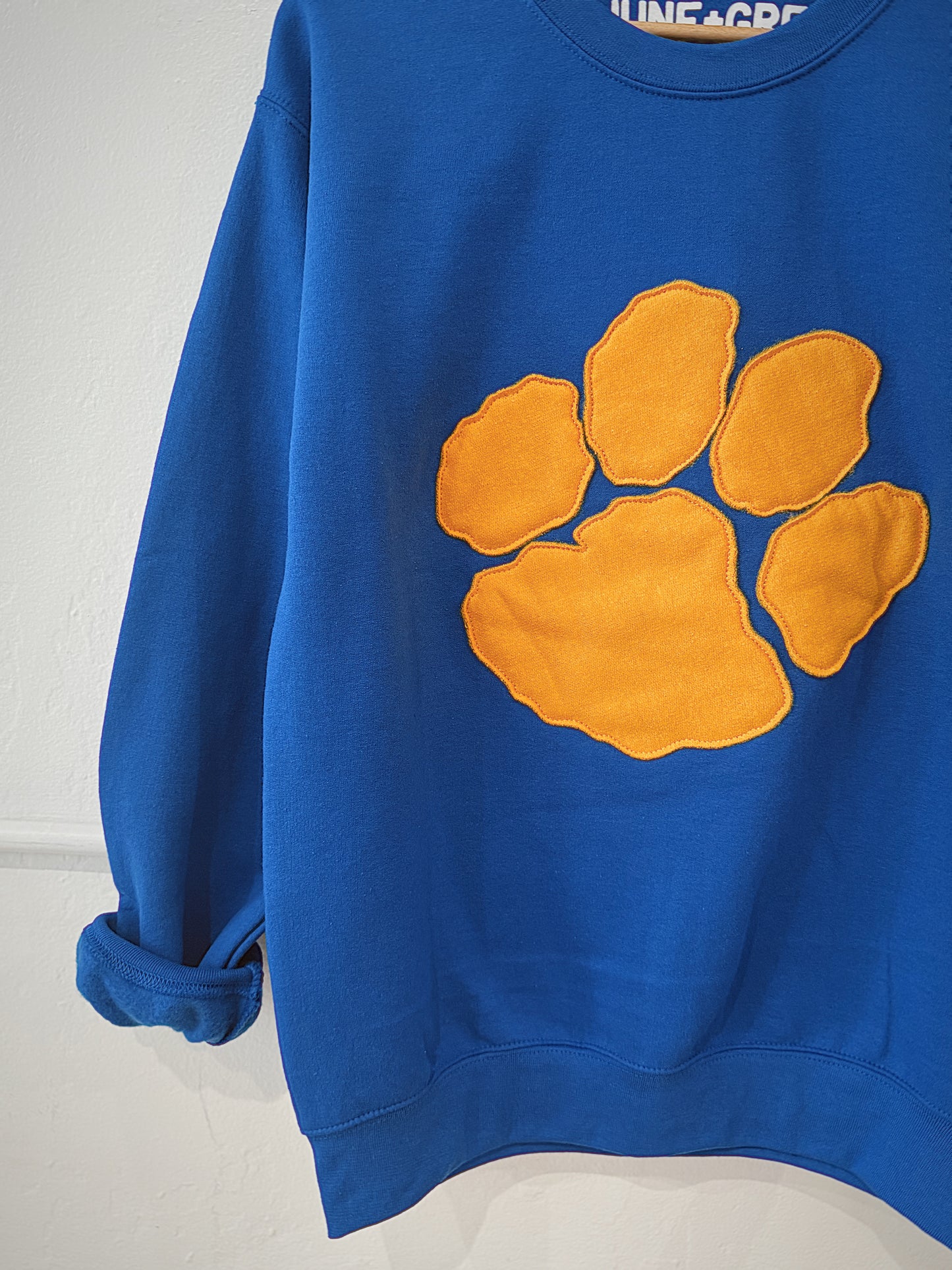 Yellow Paw Raggy Sweatshirt