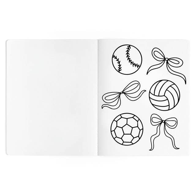 Sports Lover Coloring Book