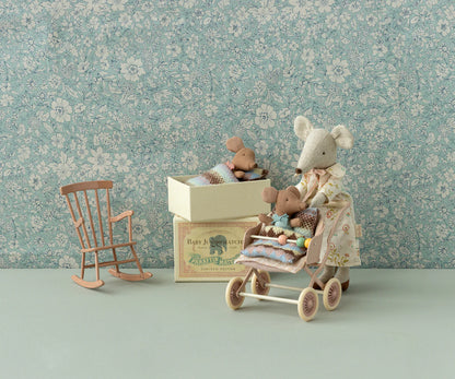 Rocking chair, Mouse- Dark powder