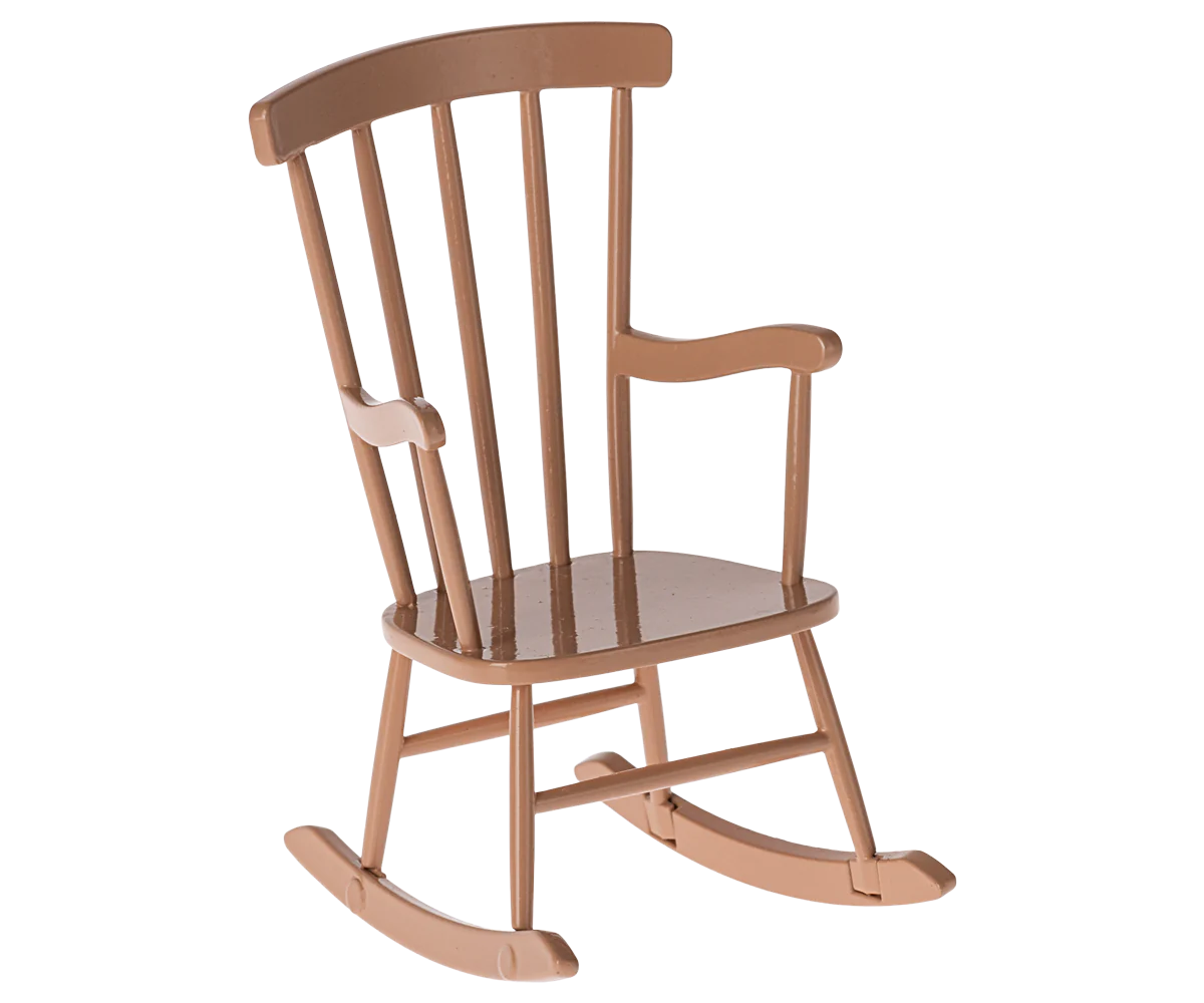 Rocking chair, Mouse- Dark powder