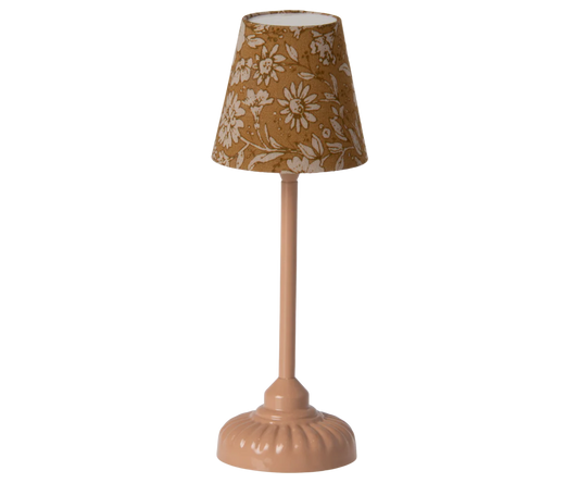 Vintage floor lamp, Mouse- Dark powder