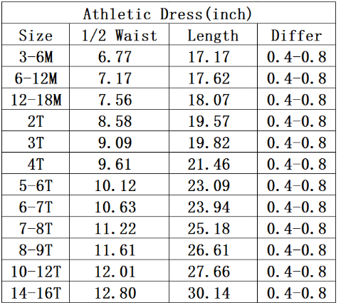 Girls Athletic Dress - Purple