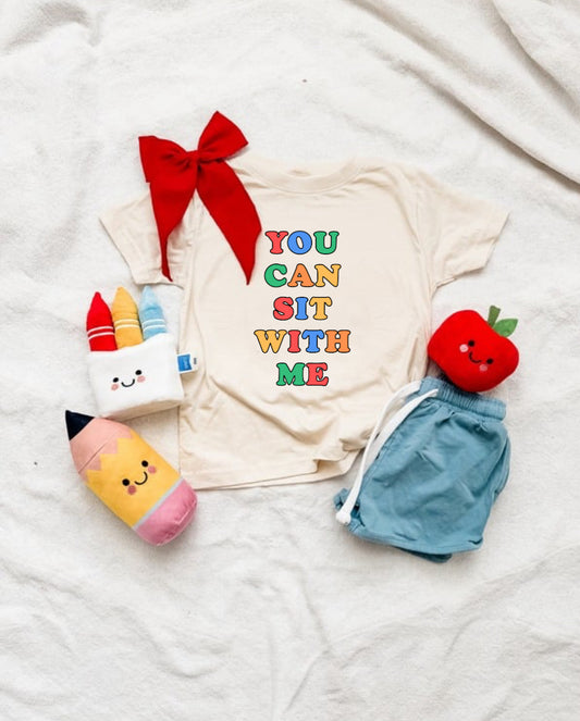 you can sit with me (primary colors)
