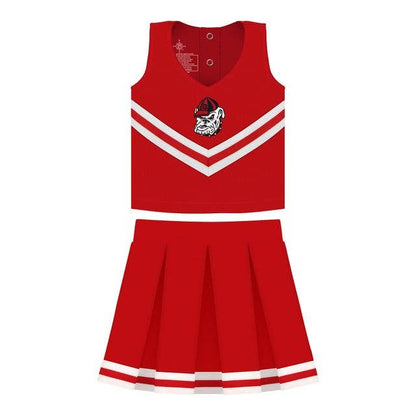 Georgia Bulldogs 3-Piece Girls Cheer Dress