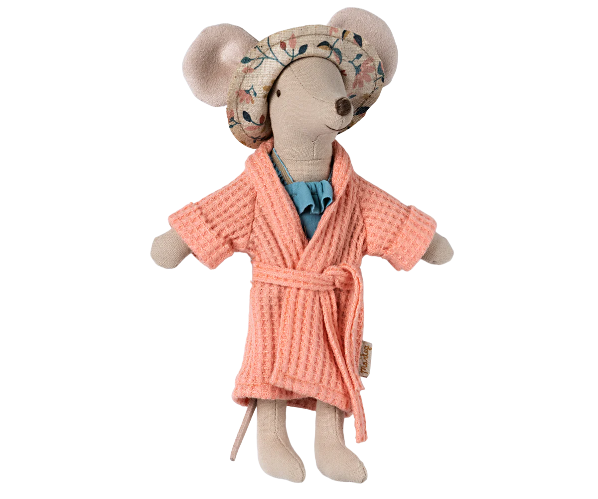 Bathrobe- Coral