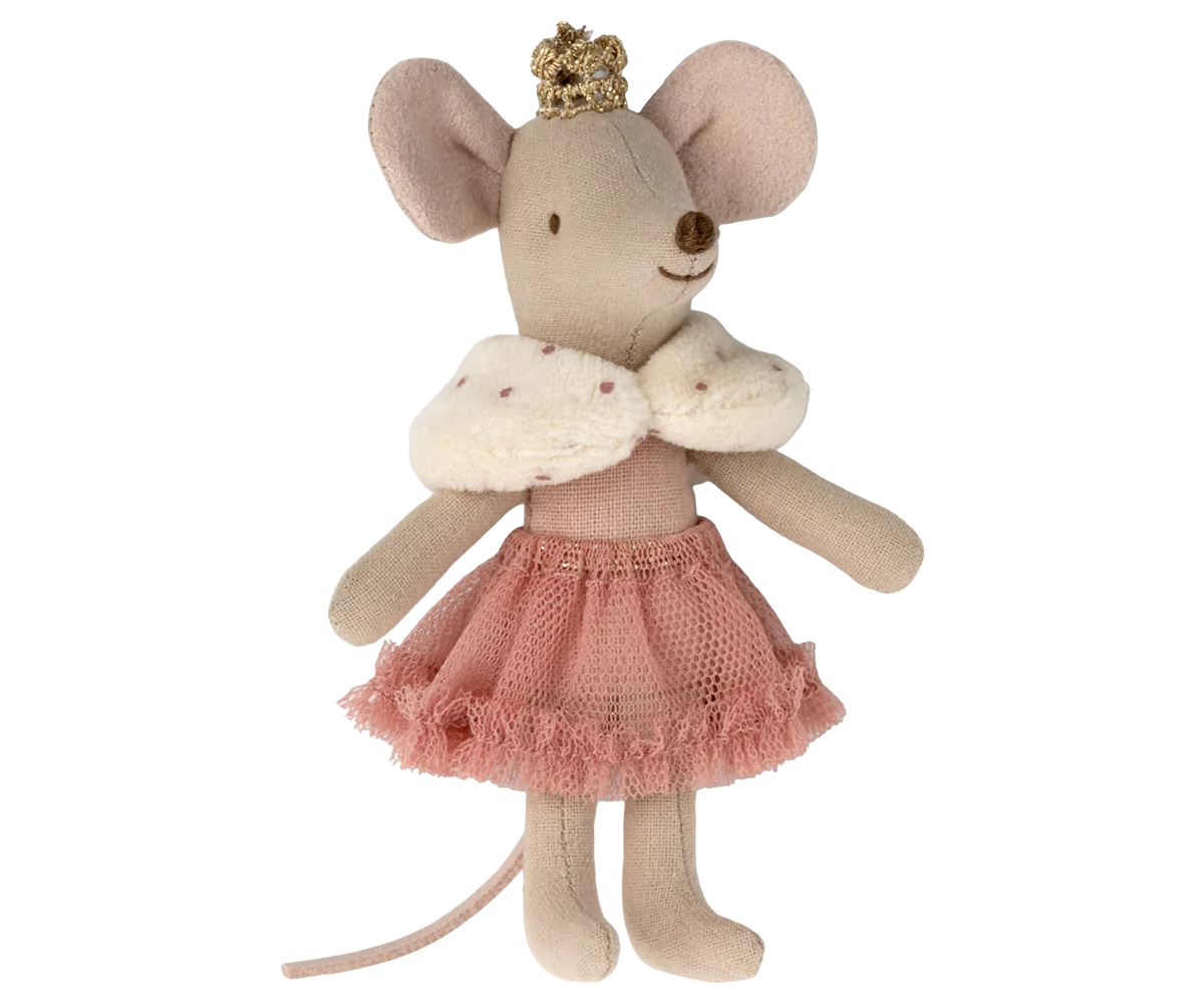 Princess mouse, little sister in matchbox