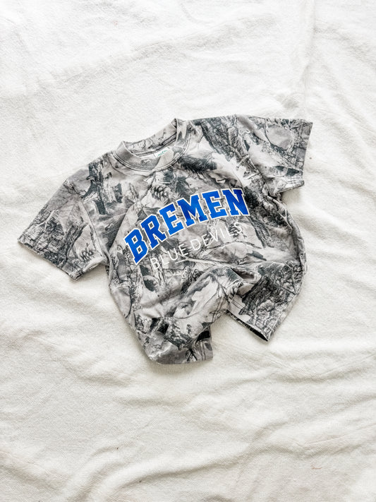 BREMEN blue devils gray camo