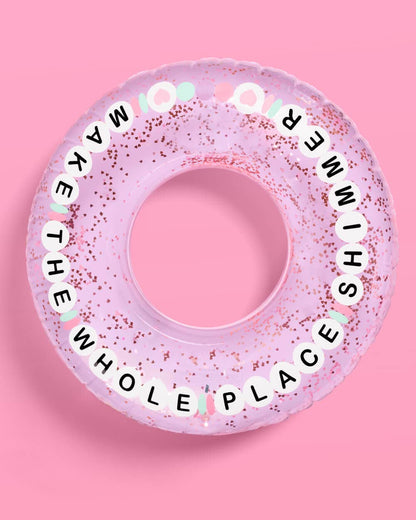Pool Era Floats - set of 2 Swiftie themed swim tubes 30"