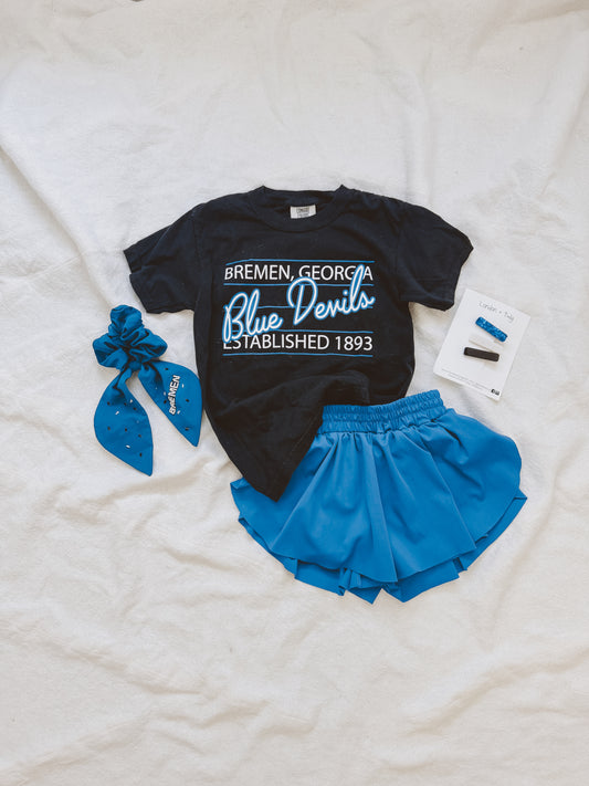 BLUE DEVILS neon sign tee