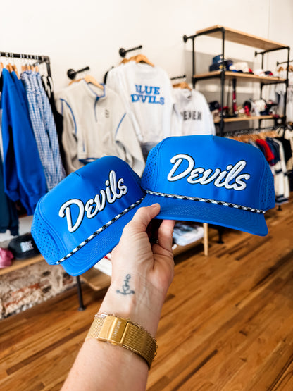DEVILS Blue Rope Hat
