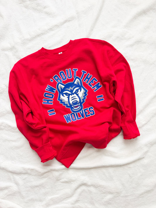 HOW BOUT THEM WOLVES (UWG) Sweatshirt